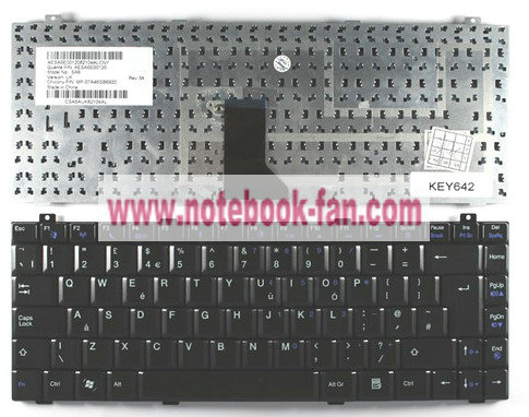 Gateway T-6820c Black UK Replacement Laptop Keyboard